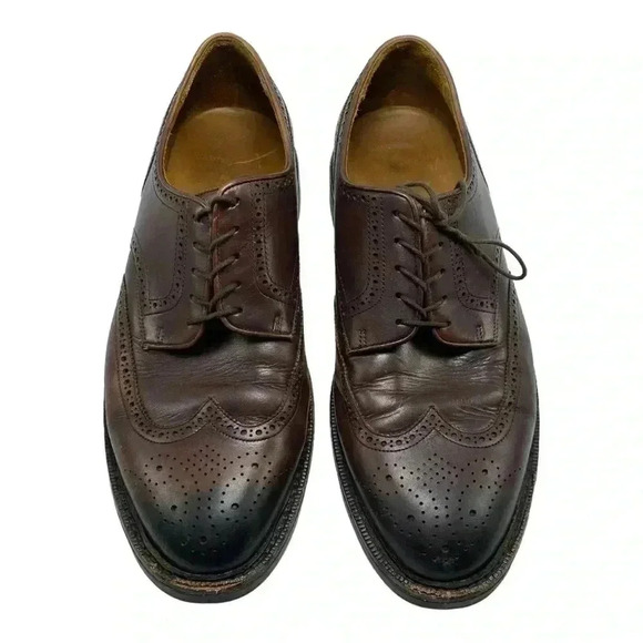 Ralph Lauren Asher Leather Wingtip  size 11.5 - Picture 2 of 7